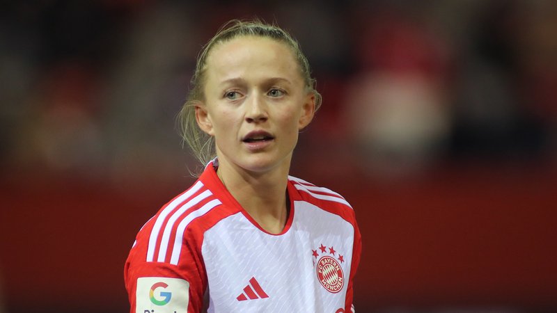 FC-Bayern-Spielerin Lea Schüller | Bild: picture-alliance/dpa FC-Bayern-Spielerin Lea Schüller