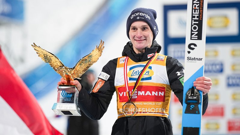 Domen Prevc | Bild: picture alliance / GEORG HOCHMUTH / APA / picturedesk.com | GEORG HOCHMUTH Domen Prevc