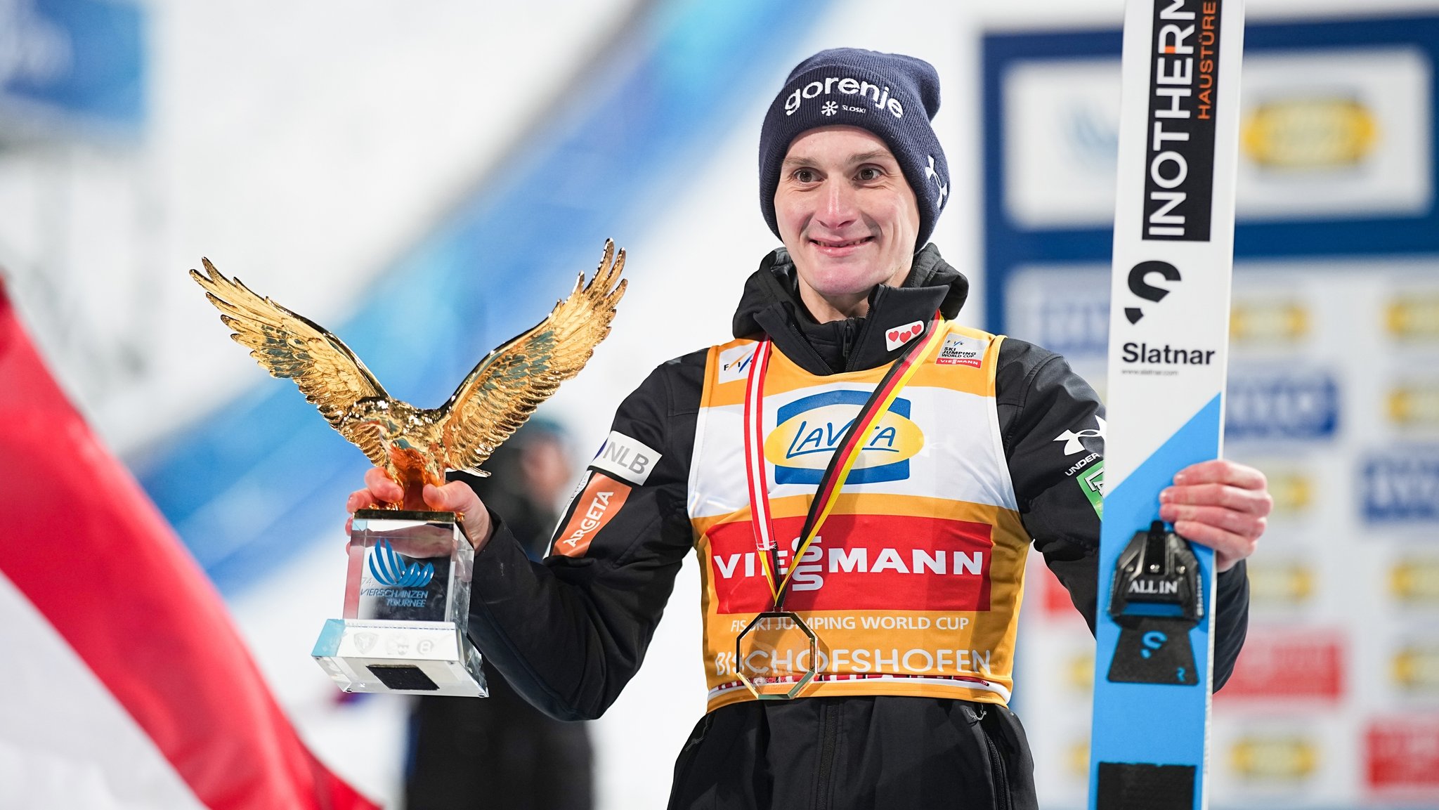 Domen Prevc | Bild: picture alliance / GEORG HOCHMUTH / APA / picturedesk.com | GEORG HOCHMUTH Domen Prevc