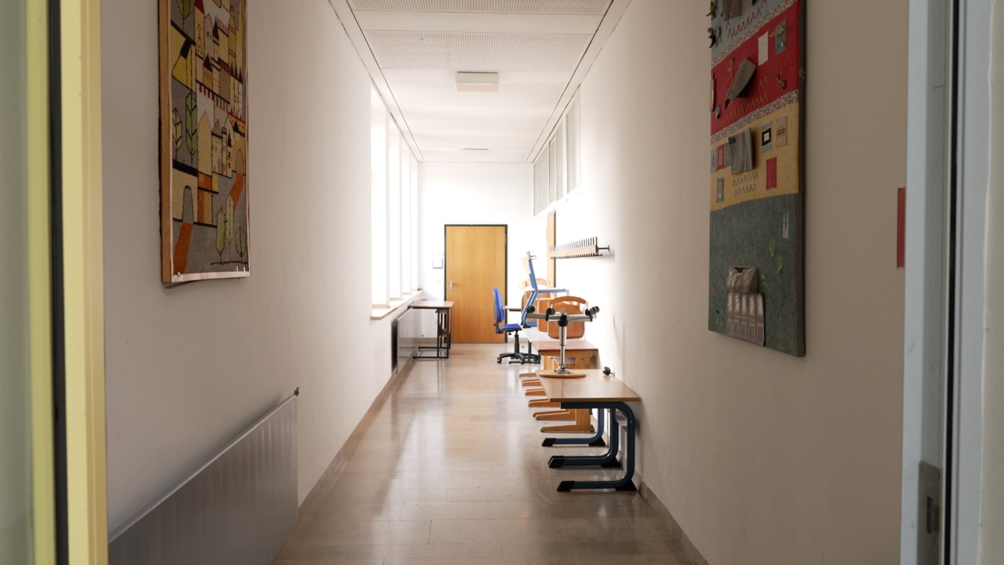 Flur im Laurentius Förderzentrum Neuendettelsau