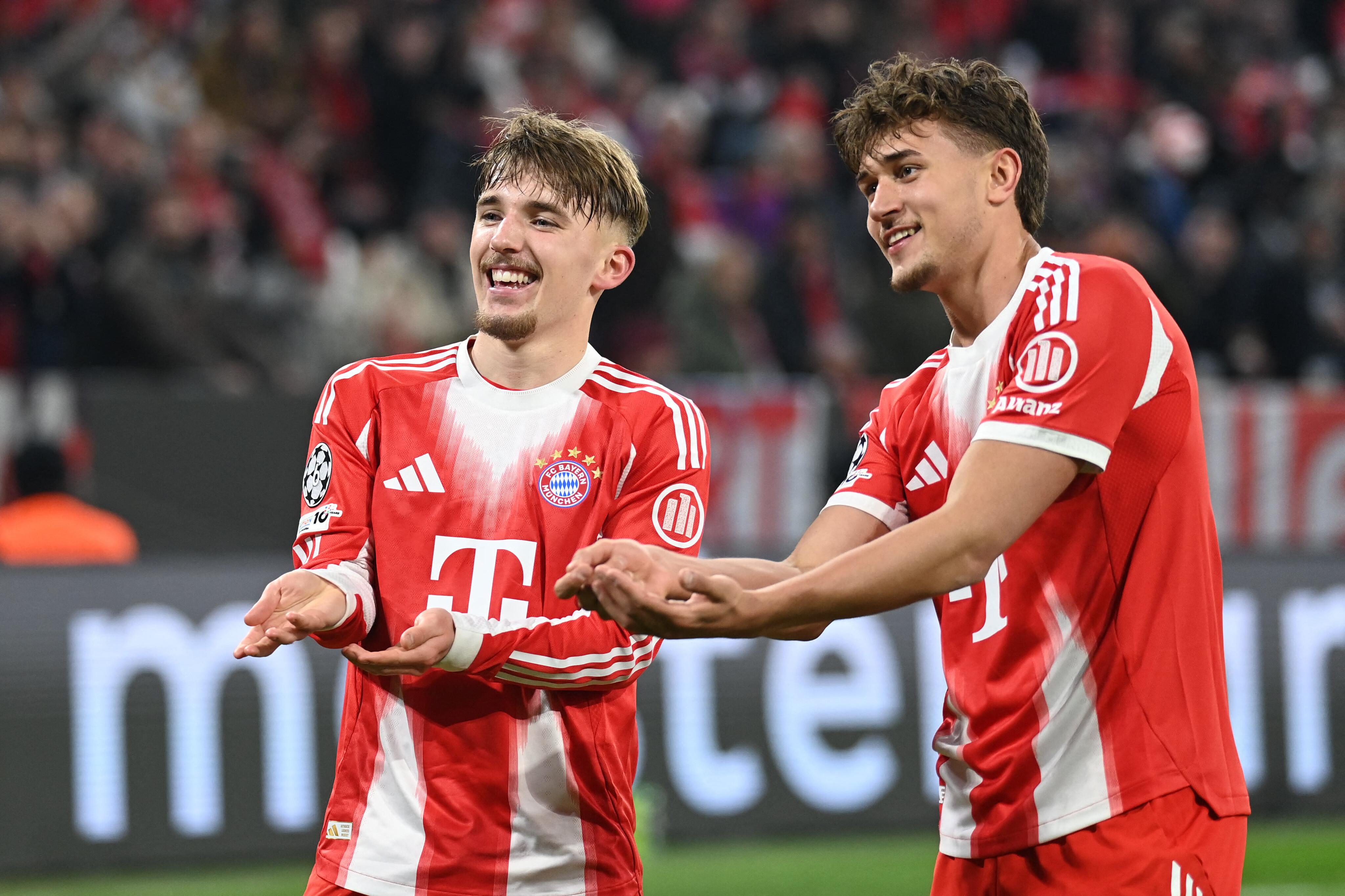 Lennart Karl (links) und Tom Bischof 