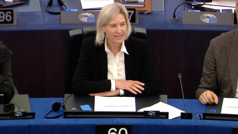 Angelika Niebler im EU-Parlament | Bild: Bayerischer Rundfunk 2026 Angelika Niebler im EU-Parlament