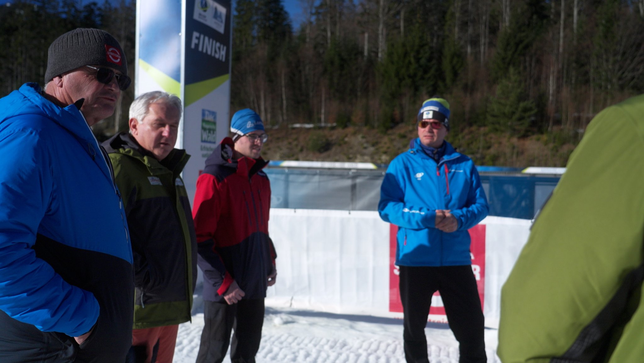 Vorbereitungen zum IBU-Cup