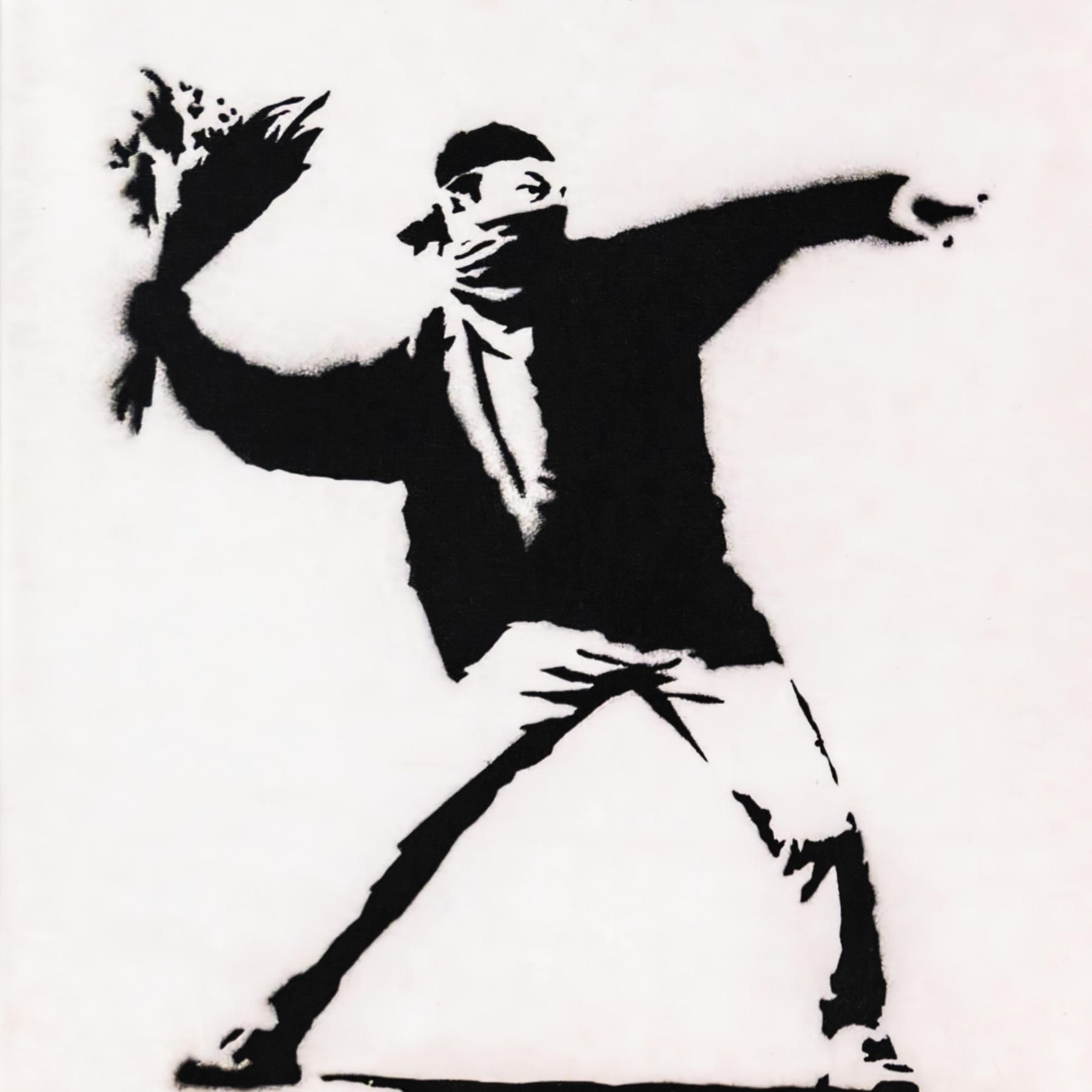 Banksy ist enttarnt - und die Kunst beschädigt