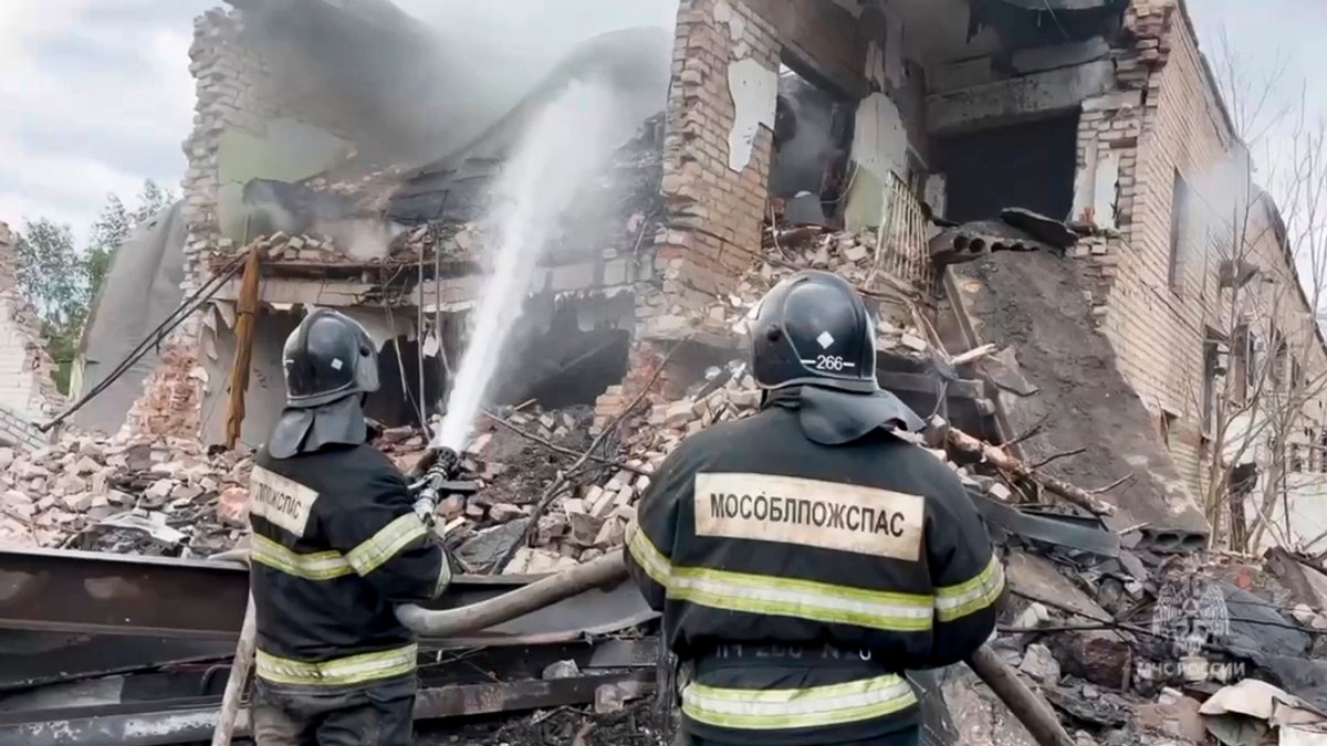 Heftige Explosion nahe Moskau: Katastrophenfall ausgerufen