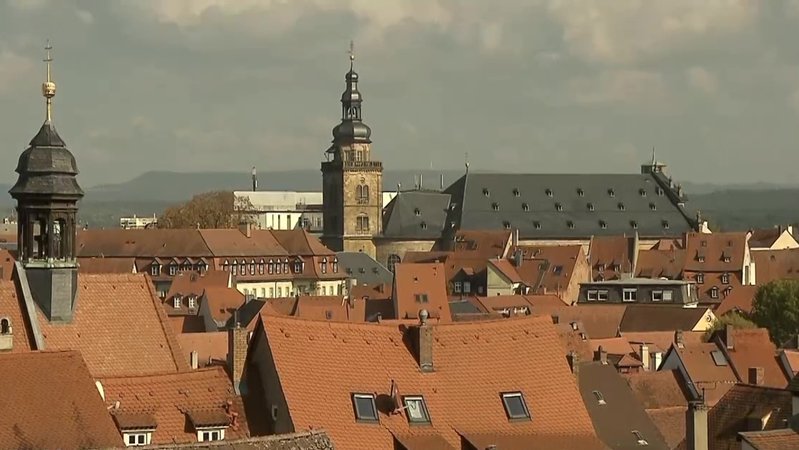Blick über die Dächer Bambergs