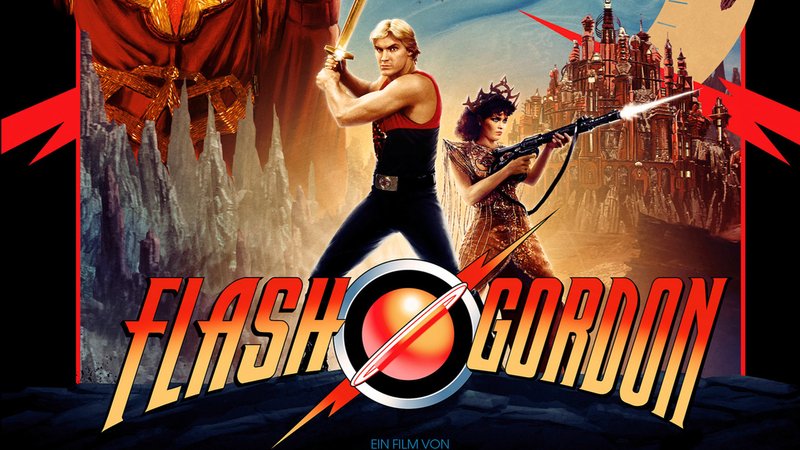 Flash Gordon 4K Remastered - Blu-ray Cover