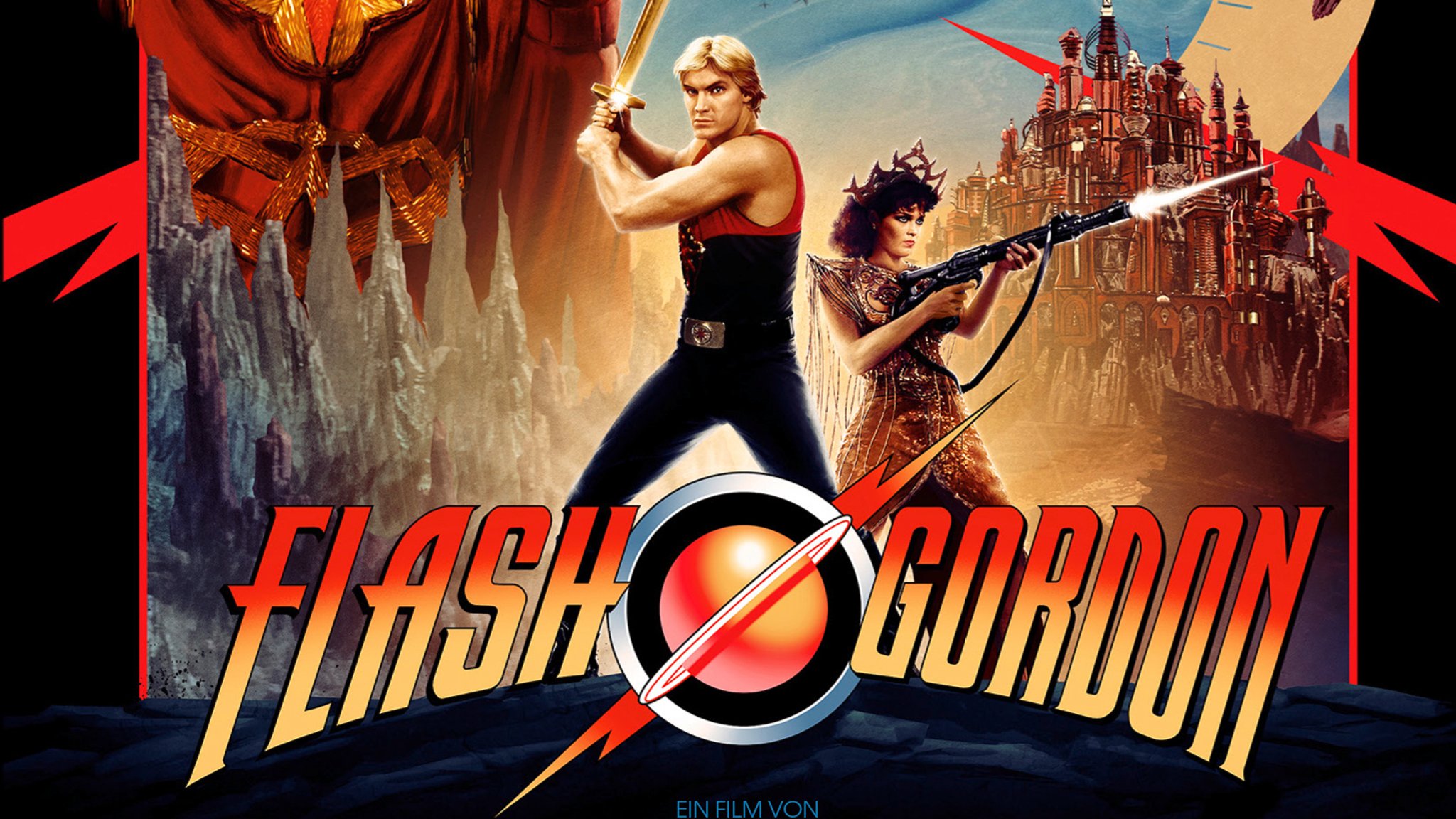 Flash Gordon 4K Remastered - Blu-ray Cover