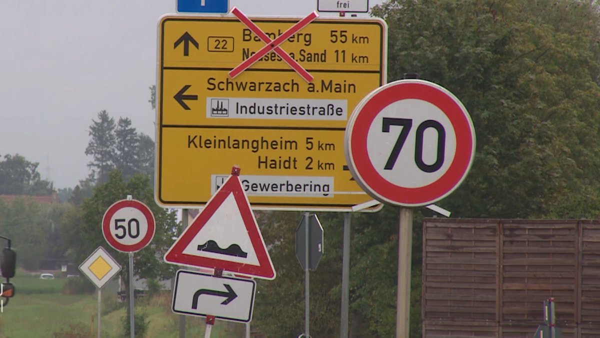 Baustellen ohne Ende: Verkehrschaos im Landkreis Kitzingen?