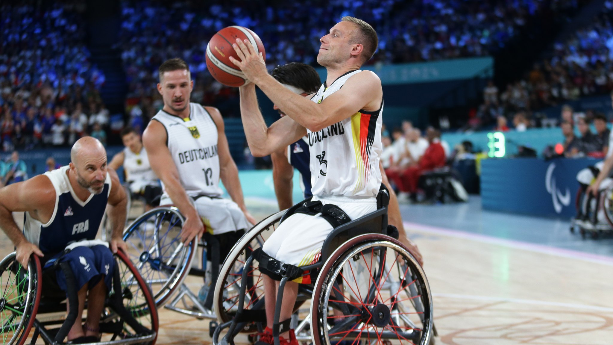 Böhme glänzt bei Bronze-Show der Rollstuhlbasketballer