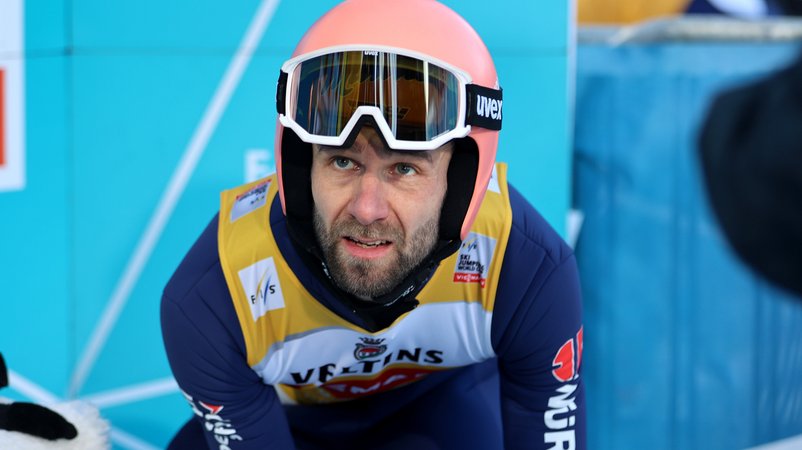 Pius Paschke in Garmisch-Partenkirchen | Bild: dpa/pa Pius Paschke in Garmisch-Partenkirchen