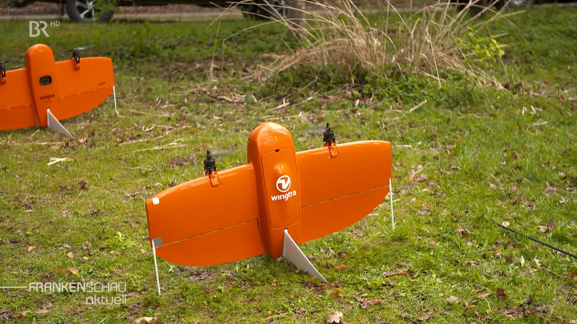 Drohne in Nahaufnahme.