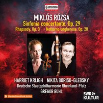 Das neue Album: Miklós Rózsa "Sinfonia Concertante op. 29" | Bild: © jpc