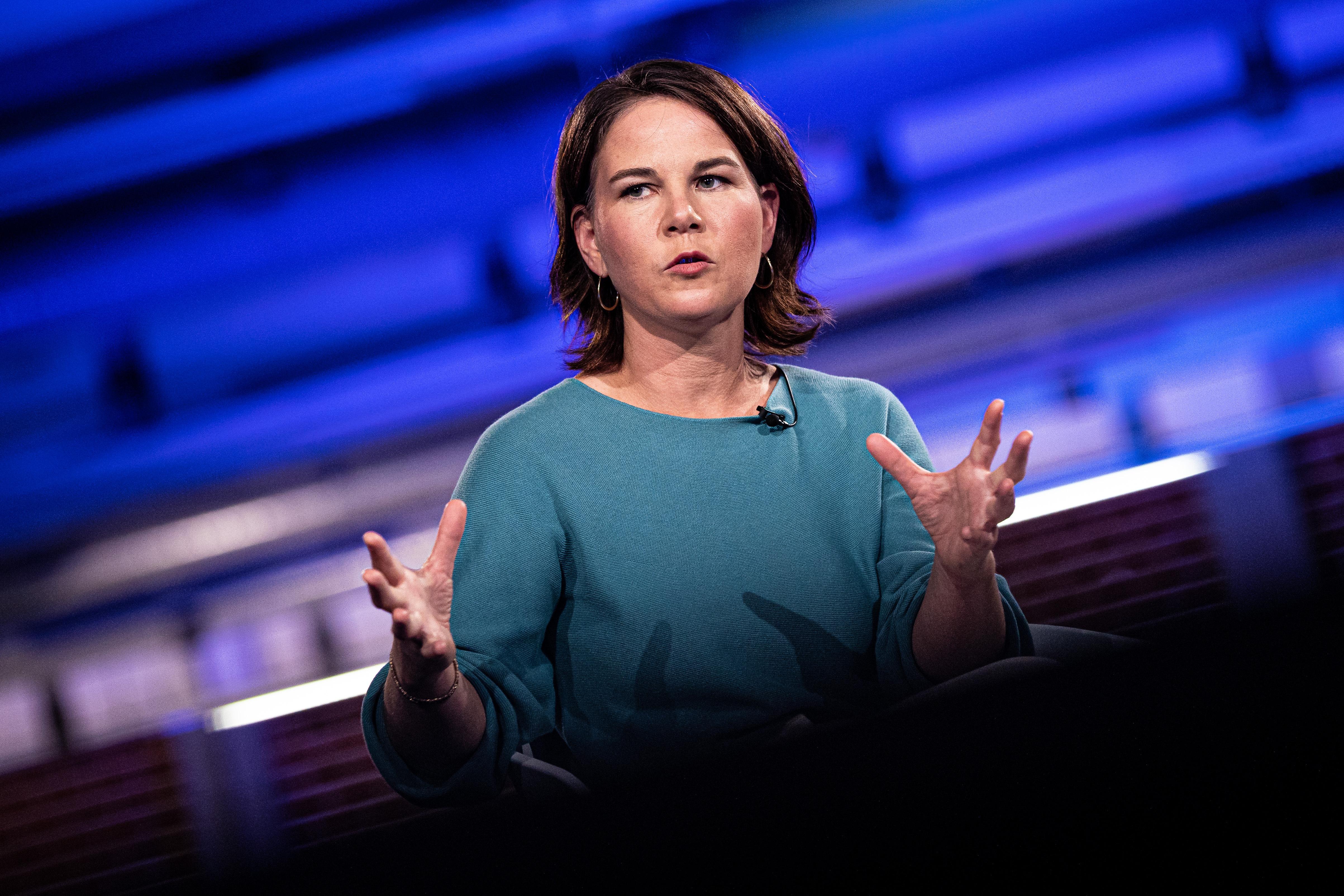 Annalena Baerbock, Kanzlerkandidatin und Bundesvorsitzende von Bündnis 90/Die Grünen