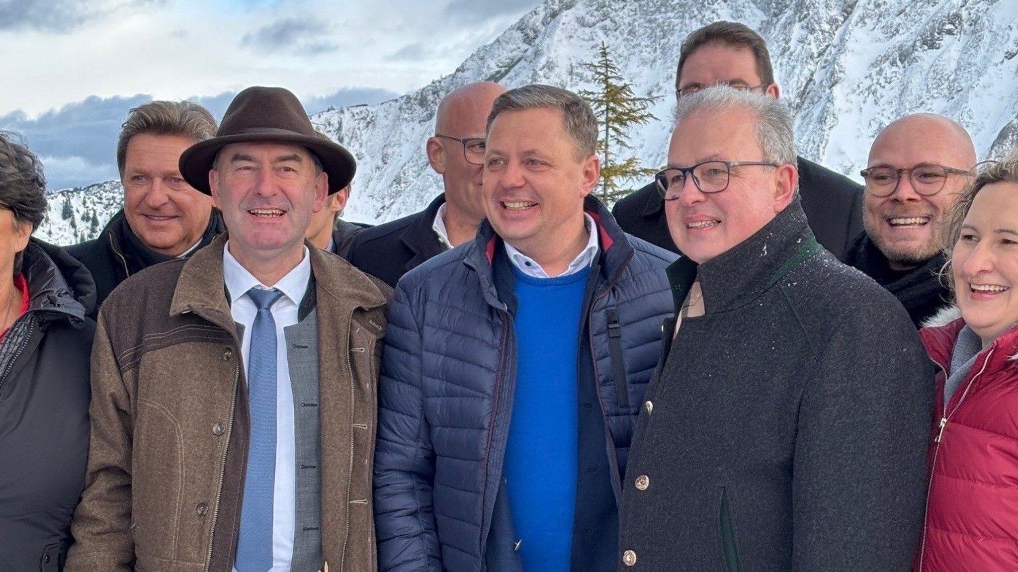 Freie Wähler bei Winterklausur 2026 am Jenner | Bild: Regina Kirschner/BR Freie Wähler bei Winterklausur 2026 am Jenner