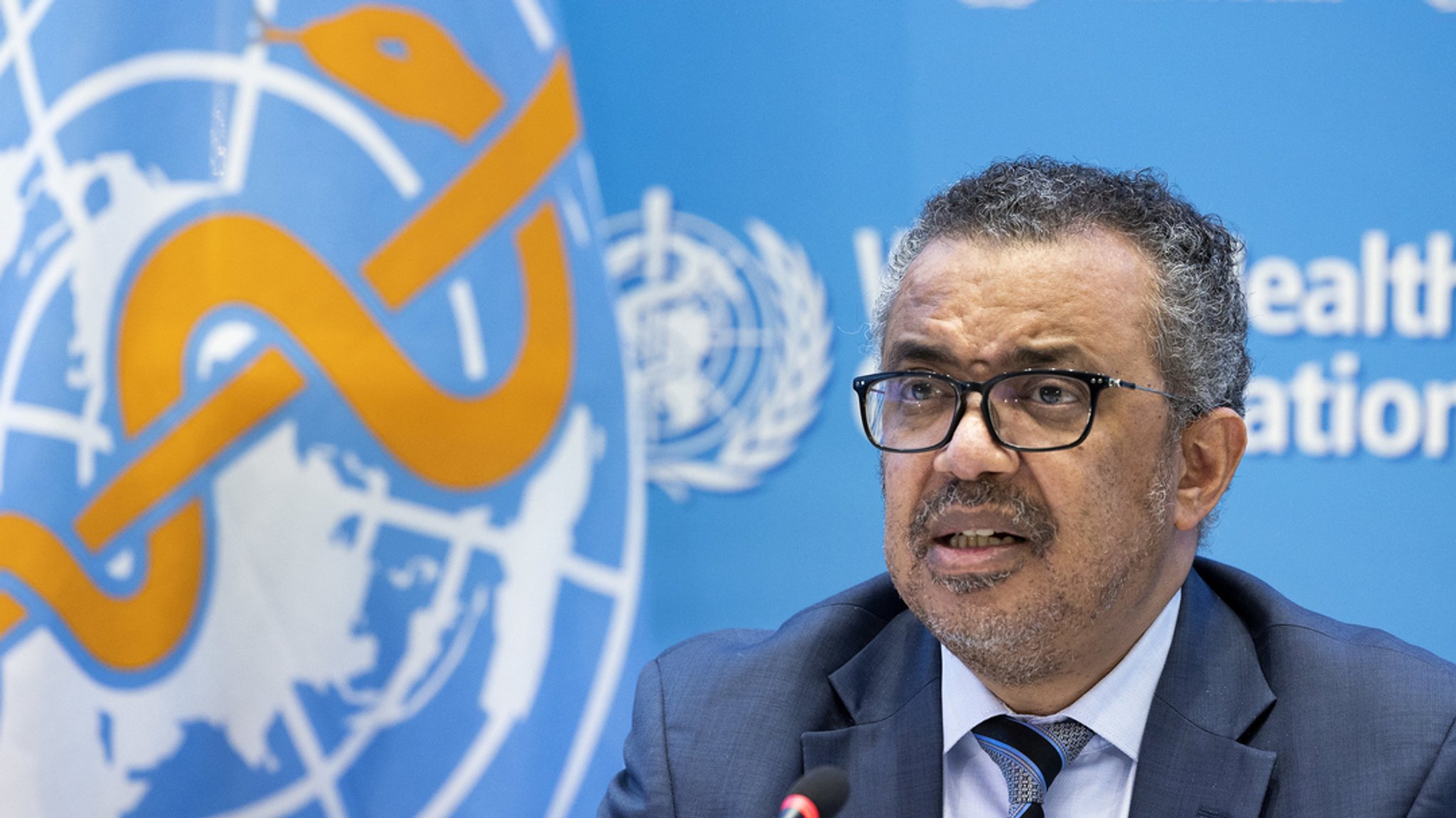 Archiv: Tedros Adhanom Ghebreyesus, Generaldirektor der Weltgesundheitsorganisation (WHO), spricht bei einer Pressekonferenz 