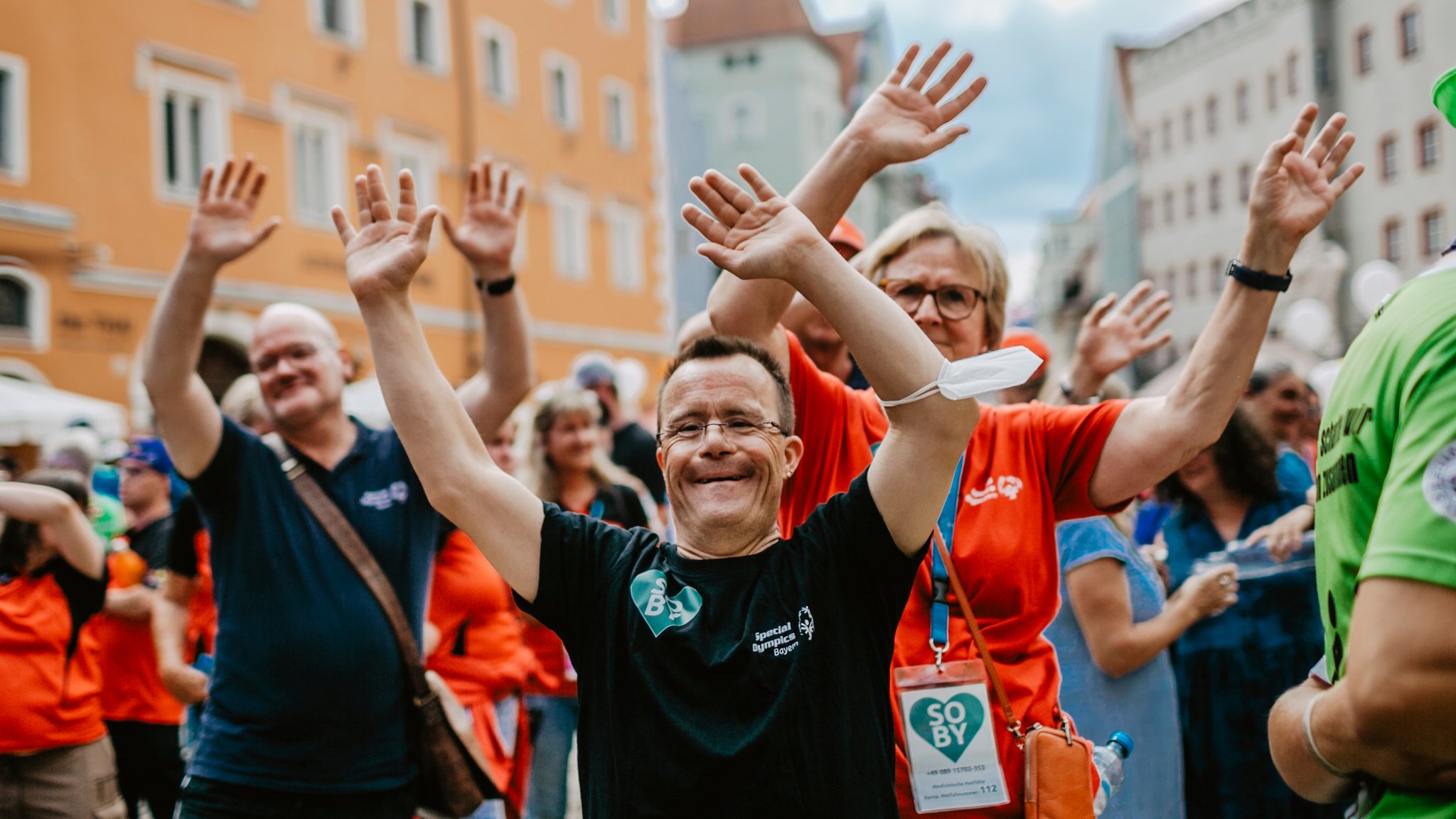 Die Special Olympics Bayern feiern 20. Geburtstag