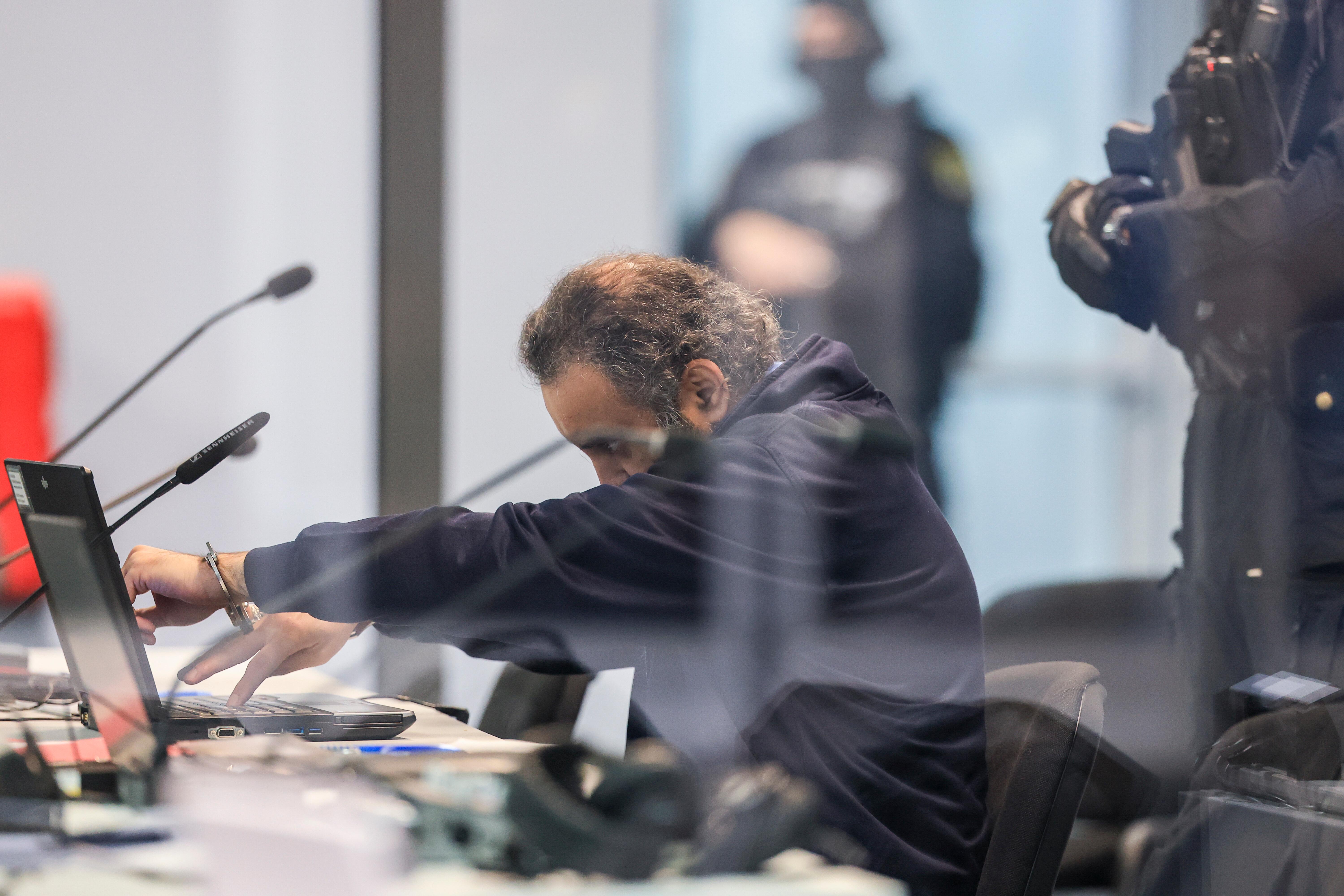 Der Angeklagte Taleb A.