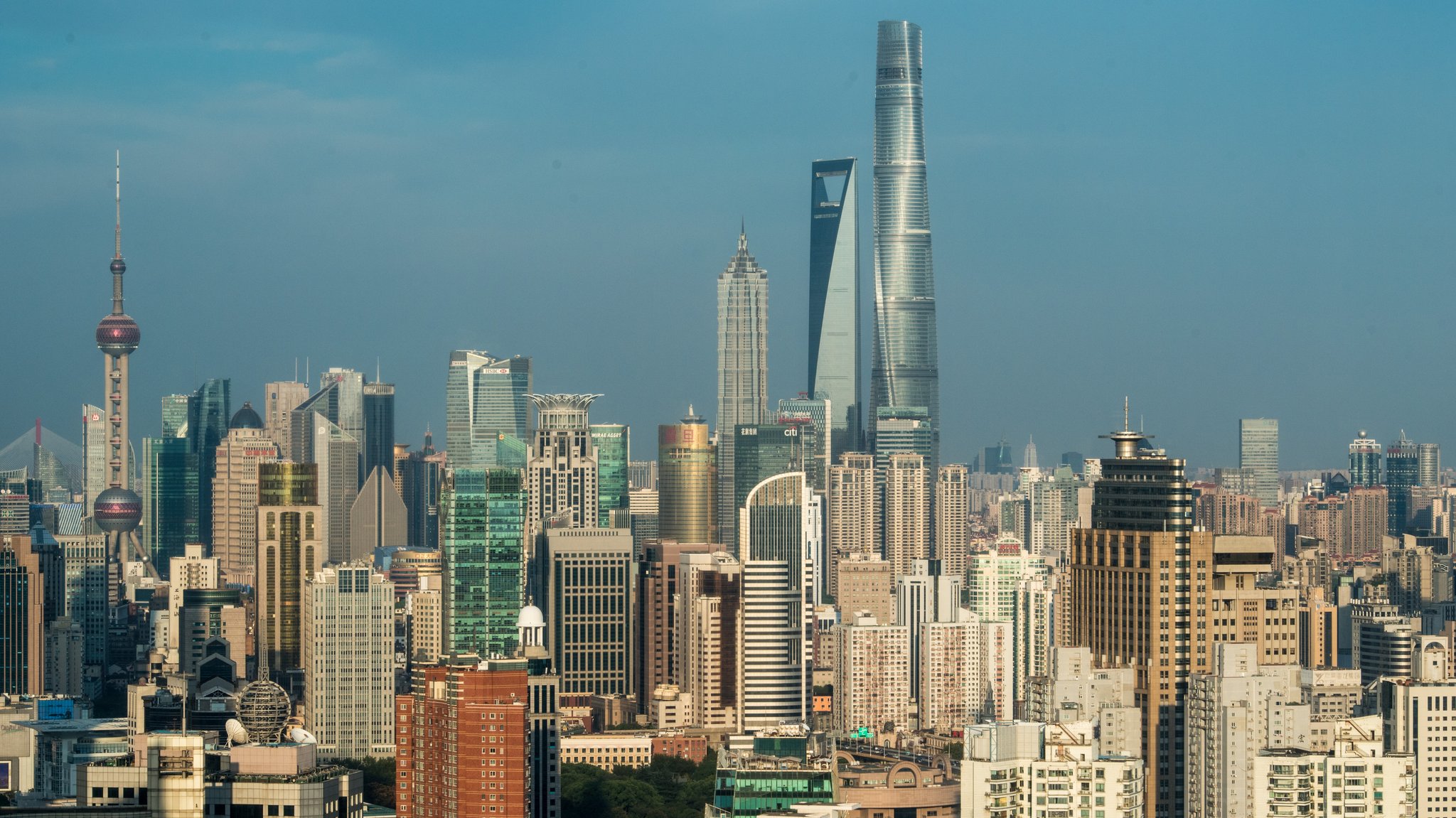 Archivbild: Blick auf Shanghai, China