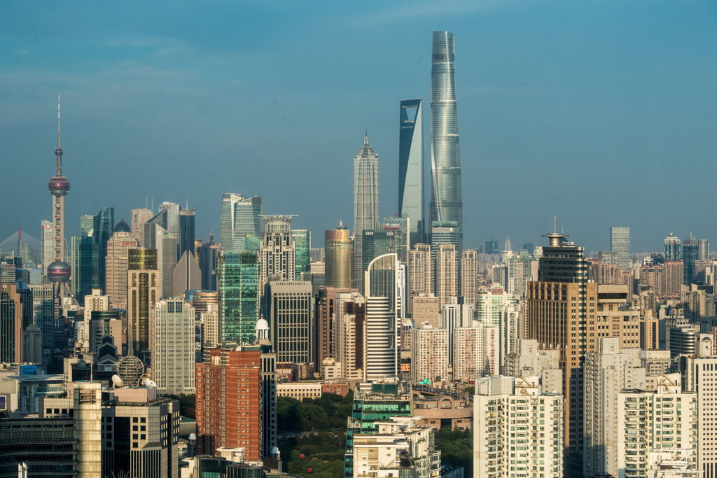 Archivbild: Blick auf Shanghai, China