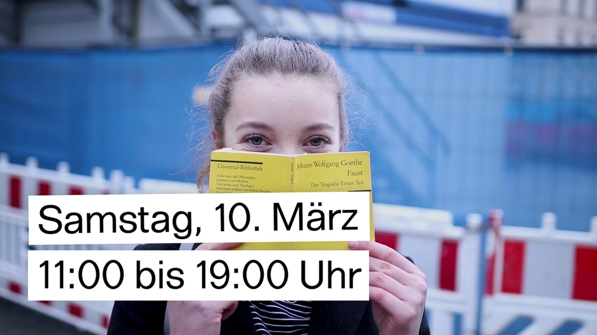 "Faust NOW!" vor dem Residenztheater