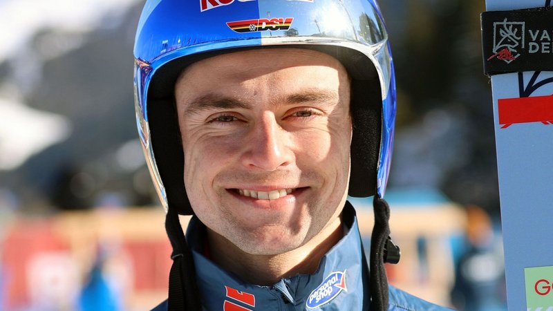 Der Nordische Kombinierer Vinzenz Geiger | Bild: picture-alliance/dpa Der Nordische Kombinierer Vinzenz Geiger