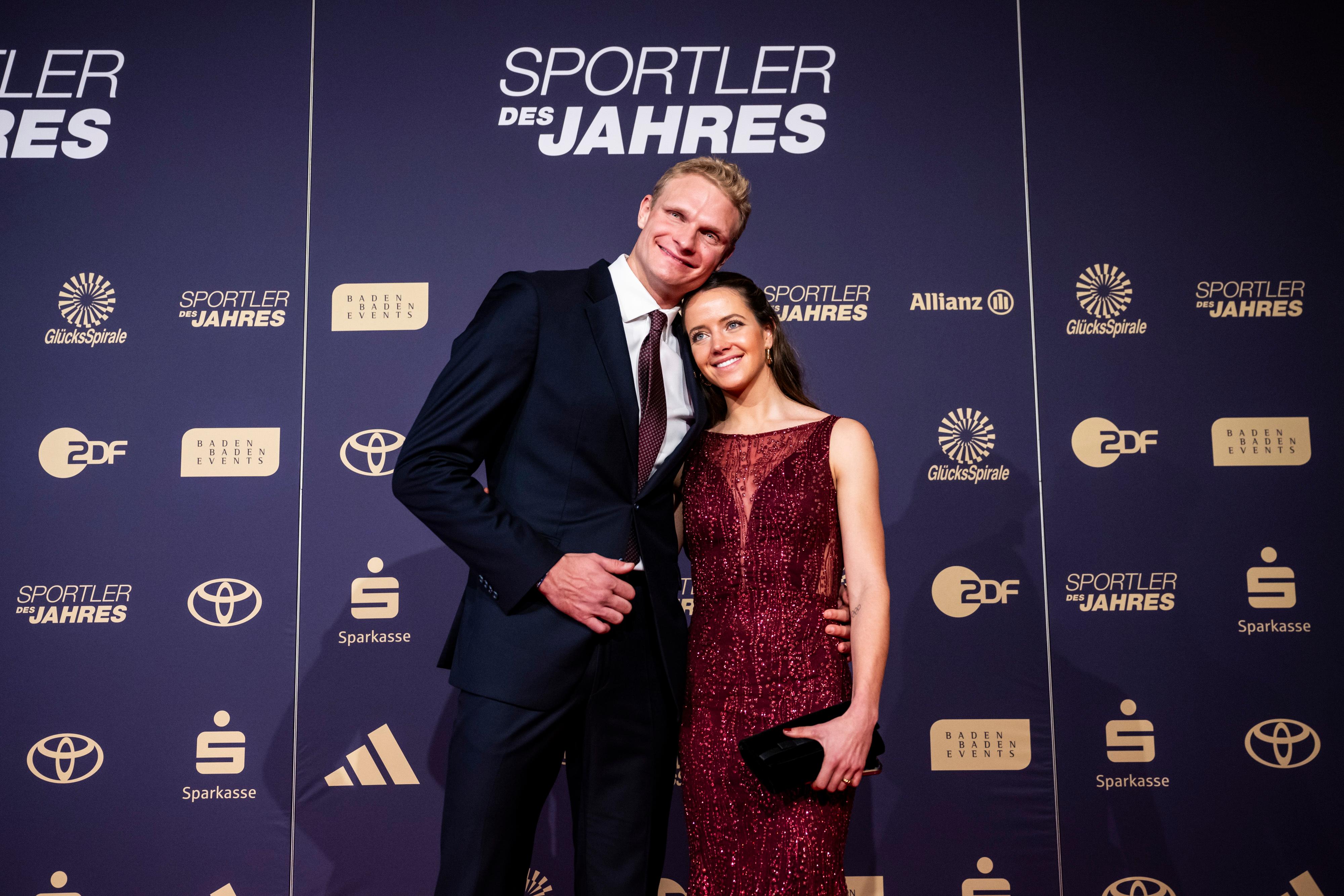 Oliver Zeidler mit seiner Freundin Sofia Meakin