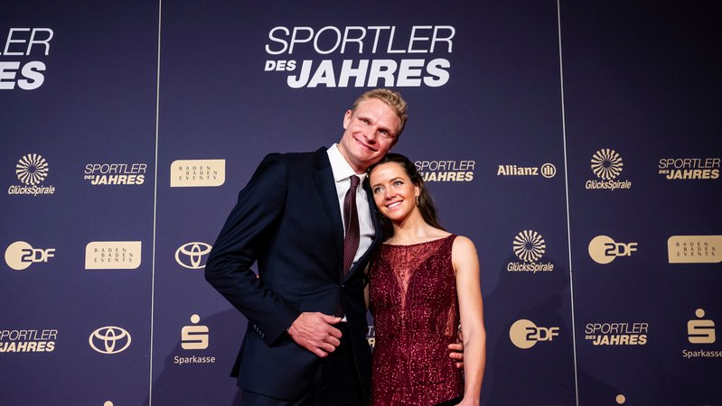 Oliver Zeidler mit seiner Freundin Sofia Meakin | Bild: picture alliance/dpa Oliver Zeidler mit seiner Freundin Sofia Meakin