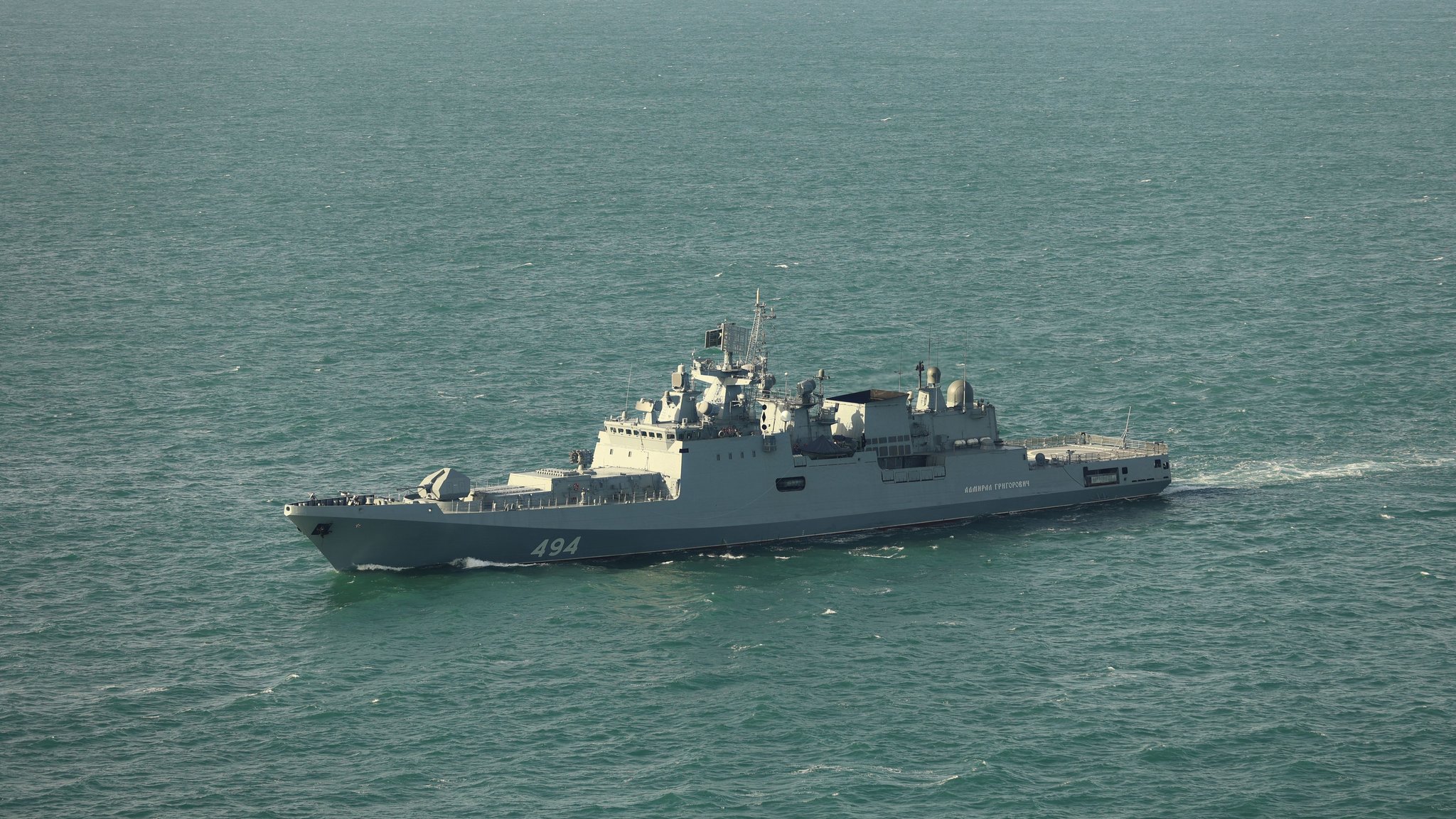 Russisches Kriegsschiff feuert Warnschuss vor englischer Küste