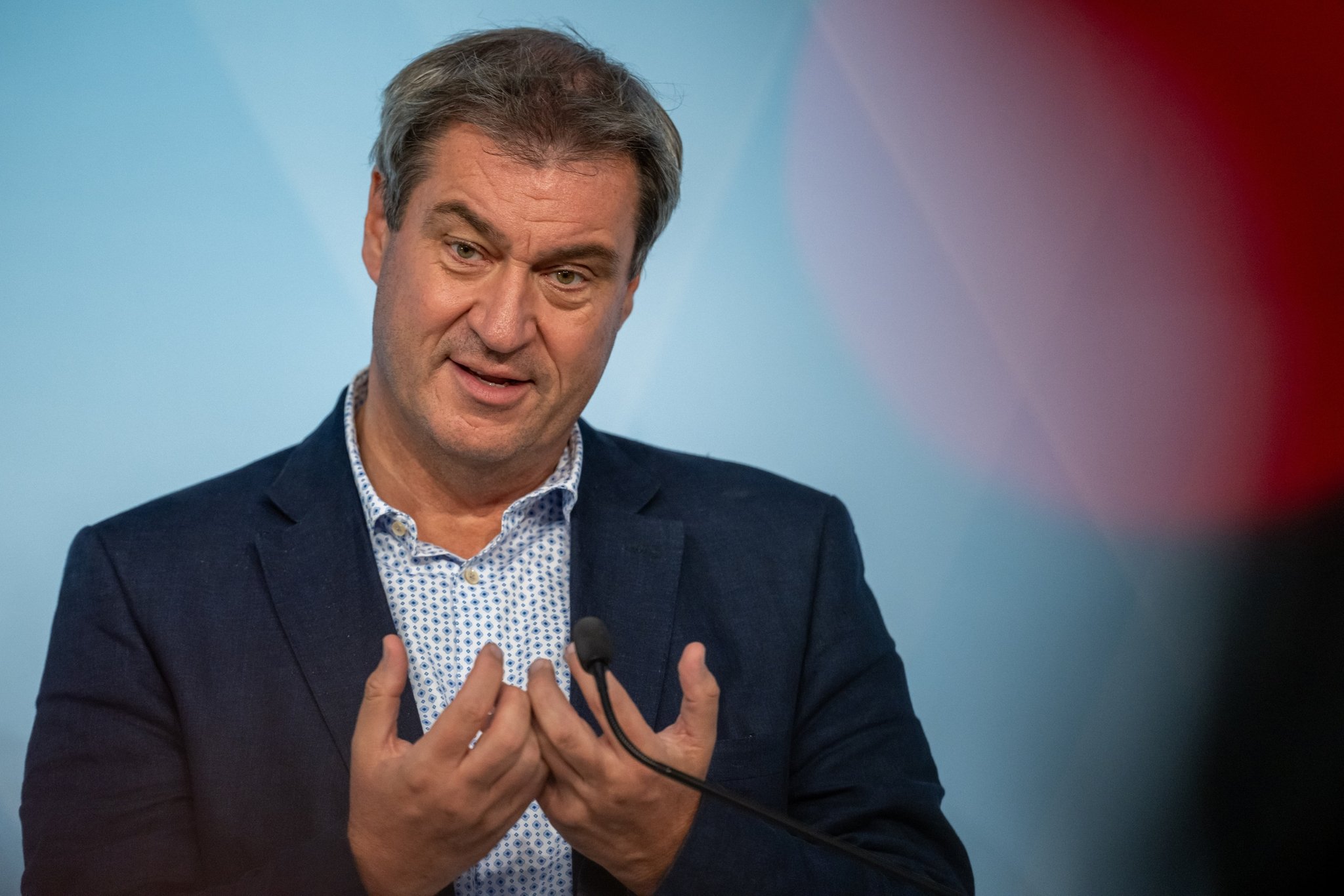 19.09.2023, Bayern, München: Markus Söder (CSU), Foto: Peter Kneffel/dpa +++ dpa-Bildfunk +++