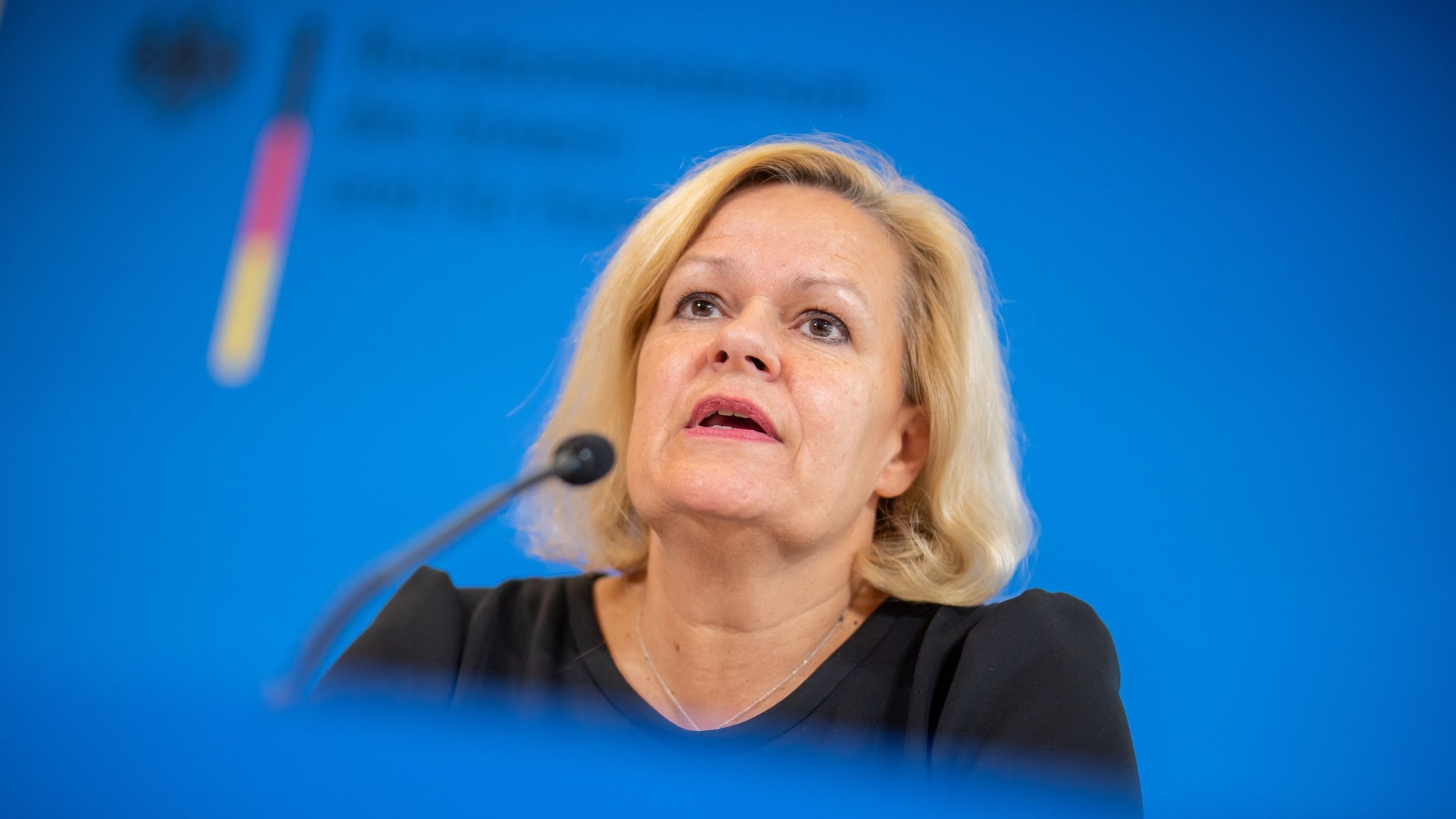 Bundesinnenministerin Nancy Faeser (Archivbild)