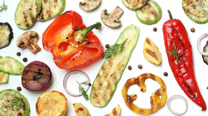 Vegetarisch Grillen | Bild: colourbox.com Vegetarisch Grillen