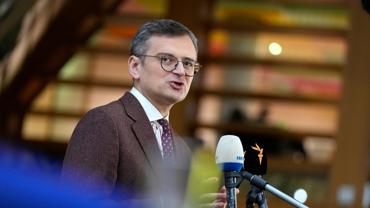 Der ukrainische Außenminister Kuleba