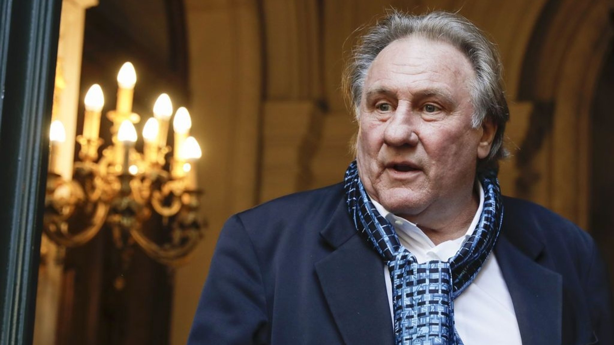 Der französische Schauspieler Gerard Depardieu.