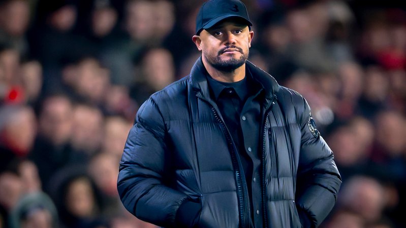 (Archivbild) Vincent Kompany kehrt erstmals ins Volksparkstadion zurück | Bild: picture alliance / NurPhoto | Marcel van Dorst (Archivbild) Vincent Kompany kehrt erstmals ins Volksparkstadion zurück