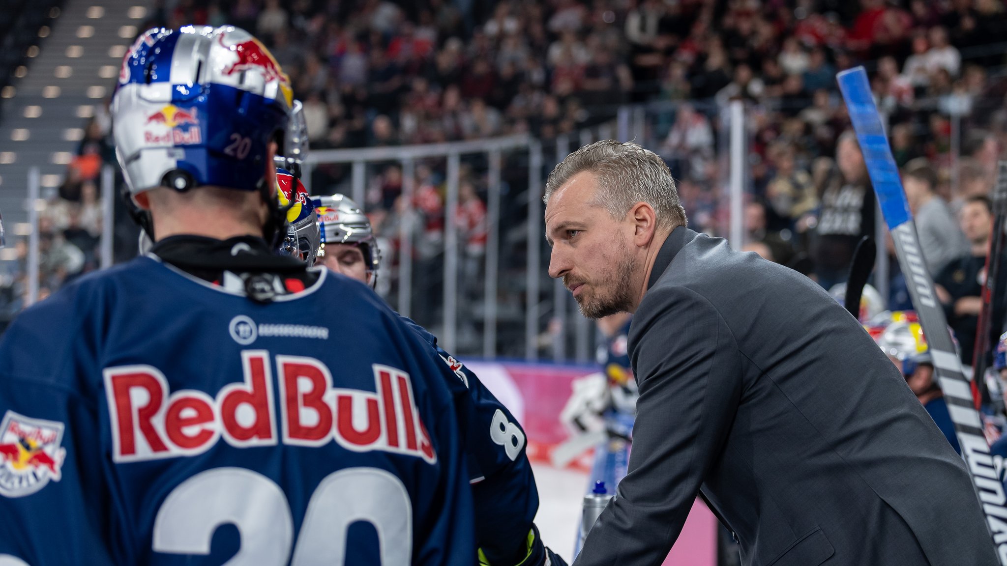 Max Kaltenhauser beim EHC München