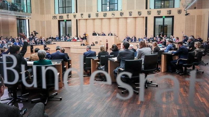 Blick in den Bundesrat (Archivbild) | Bild: picture alliance/dpa | Kay Nietfeld (Archivbild) Blick in den Bundesrat (Archivbild)