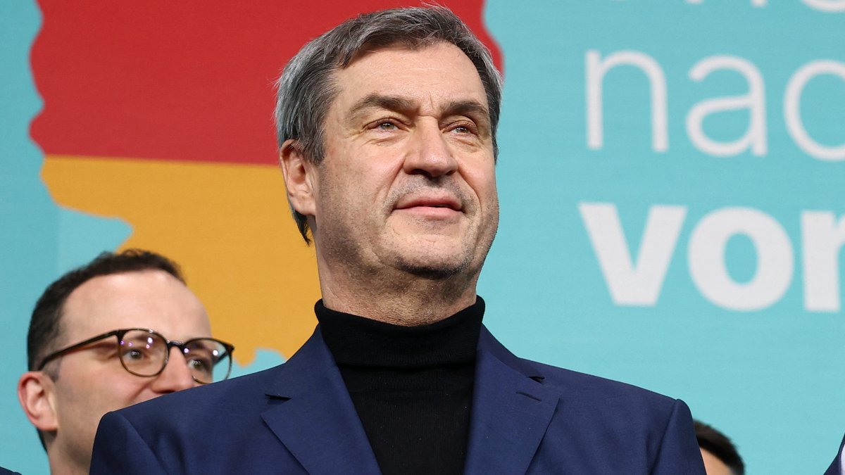 CSU-Chef Markus Söder in Berlin