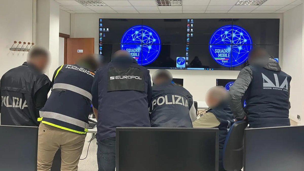 Die italienische Polizei und Europol haben zusammen ermittelt 