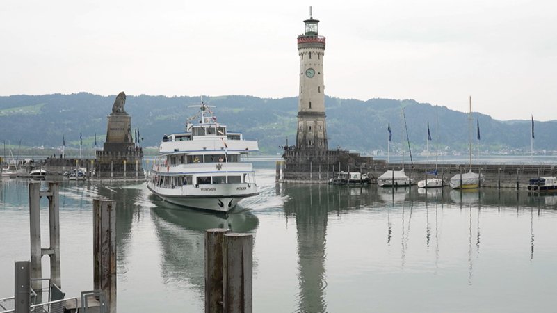 Die neue Saison der "Weißen Flotte" auf dem Bodensee hat heute begonnen. | Bild: Bayerischer Rundfunk 2025 Die neue Saison der "Weißen Flotte" auf dem Bodensee hat heute begonnen.