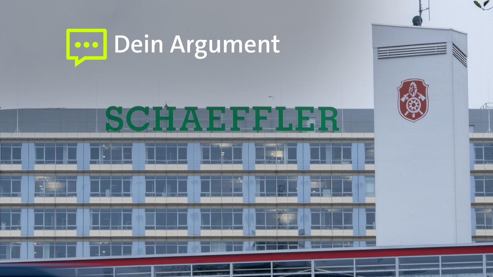 Zentrale des Automobil- und Industriezulieferers Schaeffler in Mittelfranken