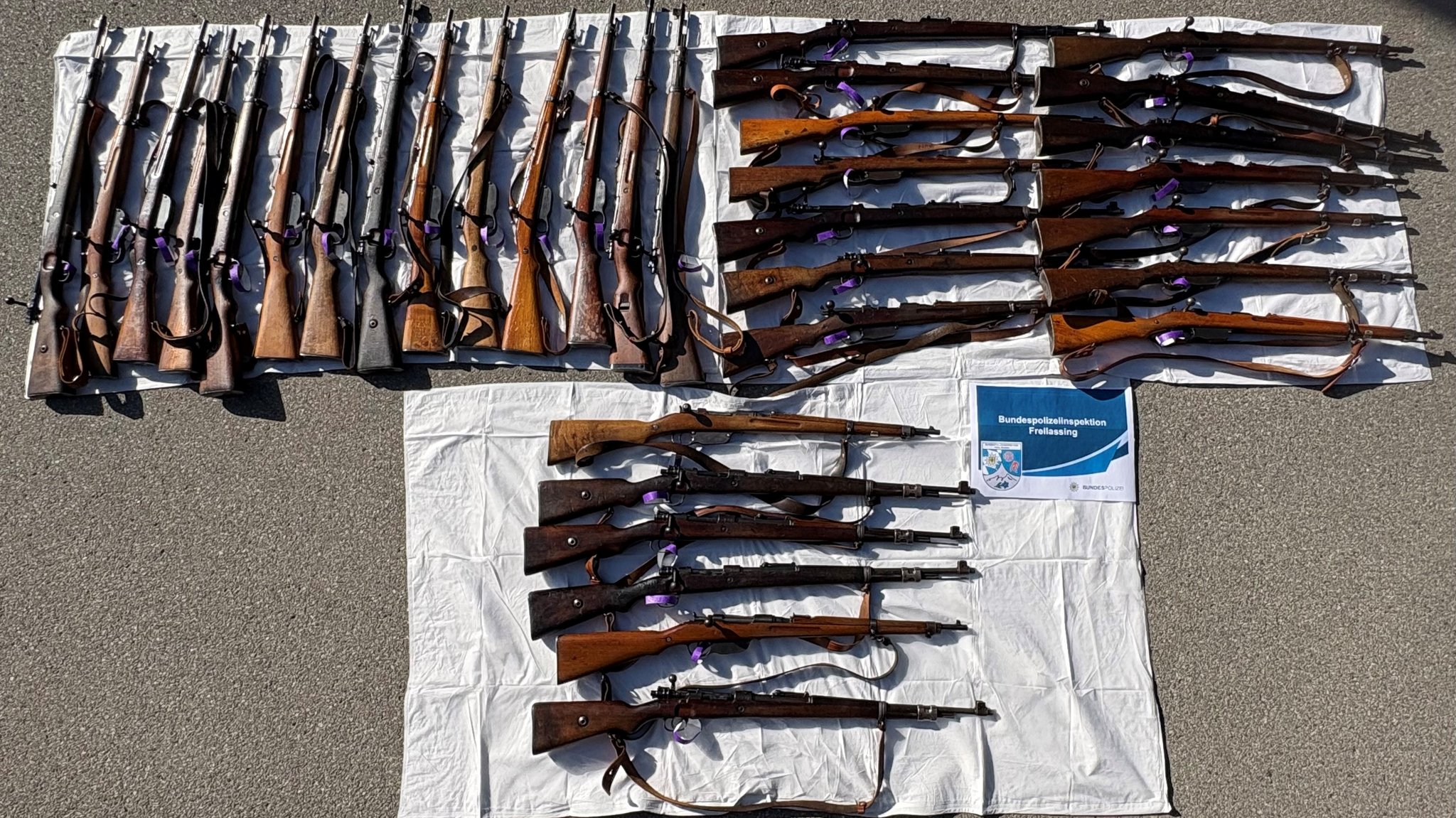Schützen müssen nach Polizeikontrolle 34 Gewehre abgeben