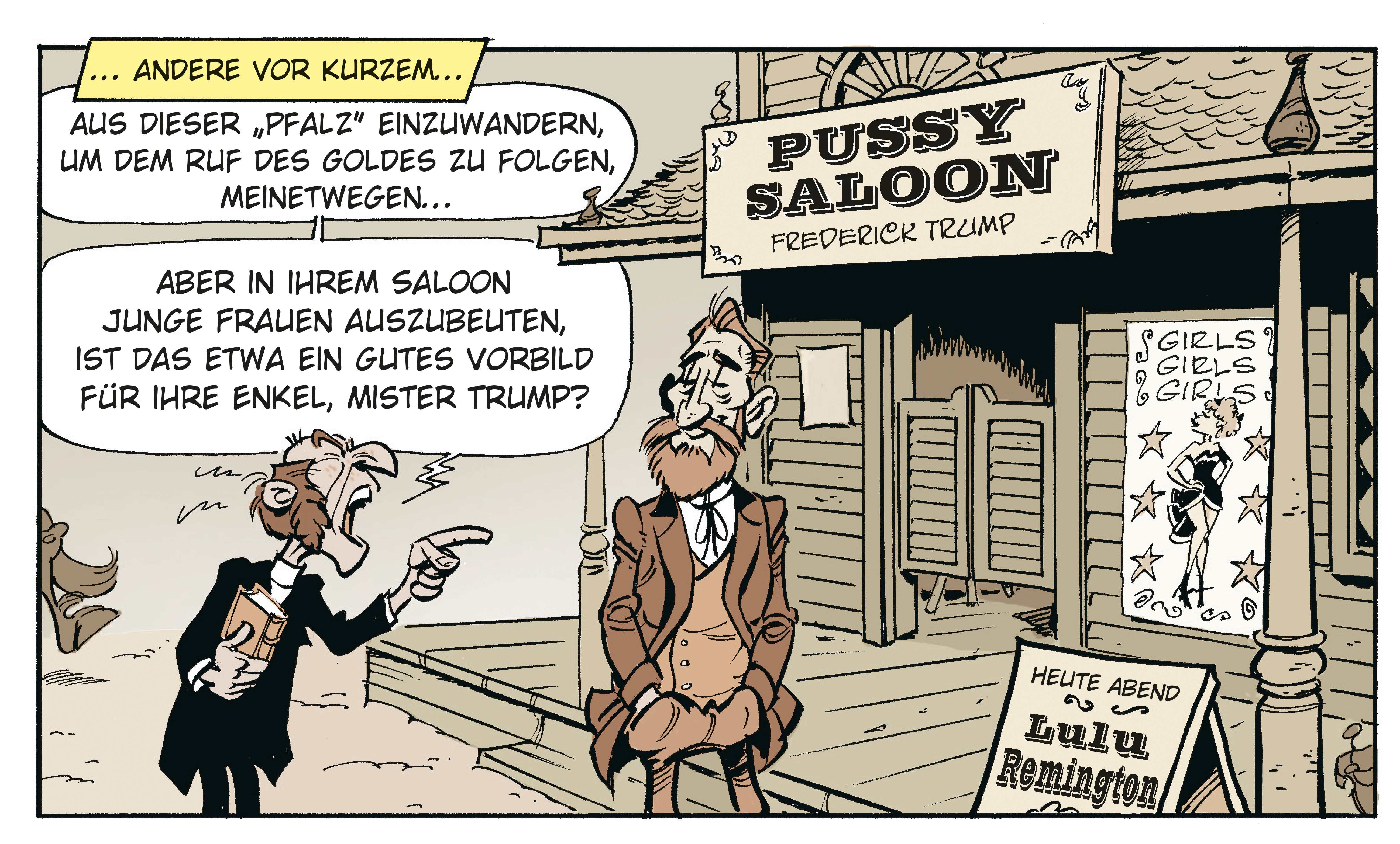Szene aus "Lucky Luke - letzte Runde für die Daltons"