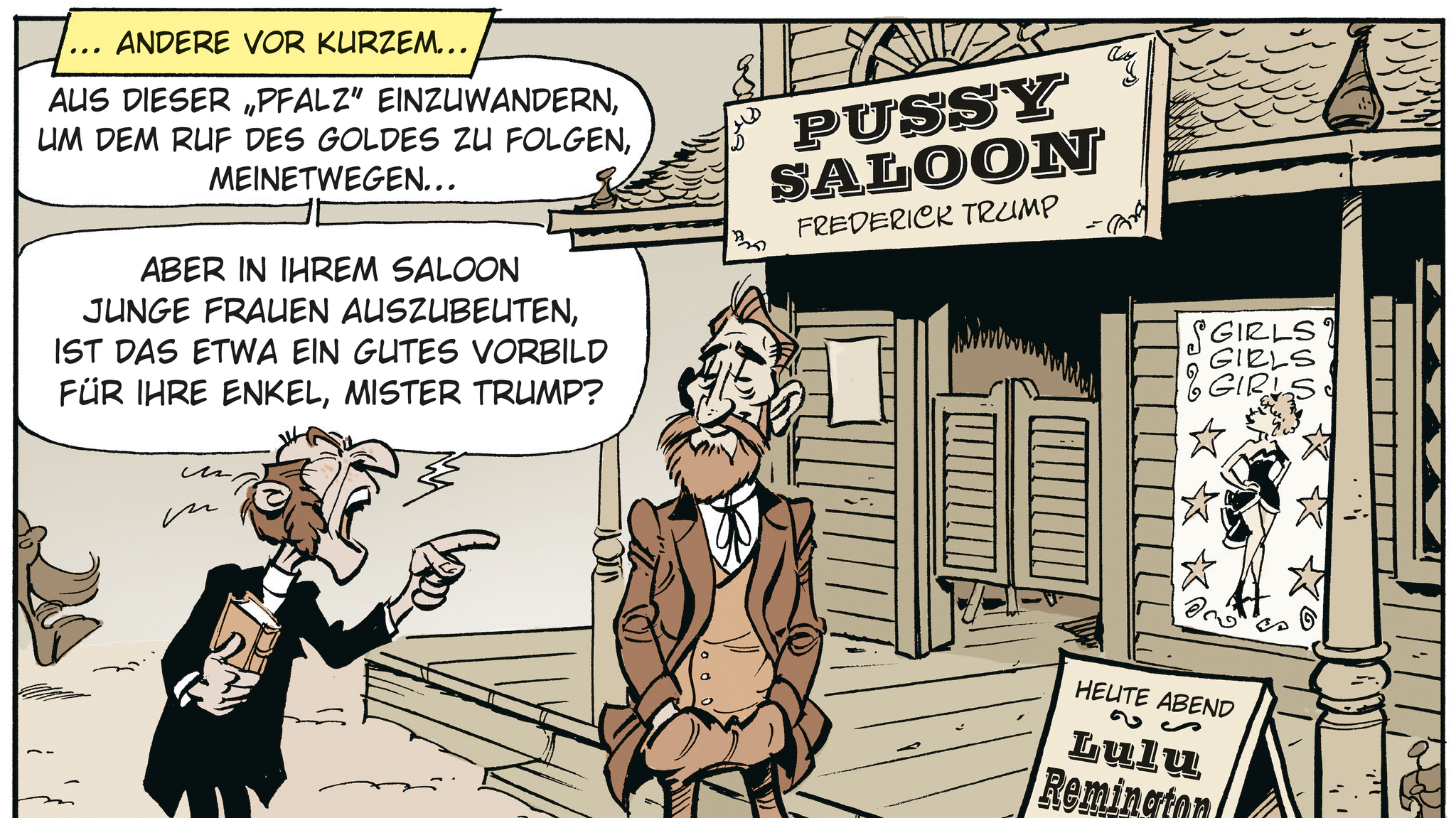 Szene aus "Lucky Luke - letzte Runde für die Daltons"