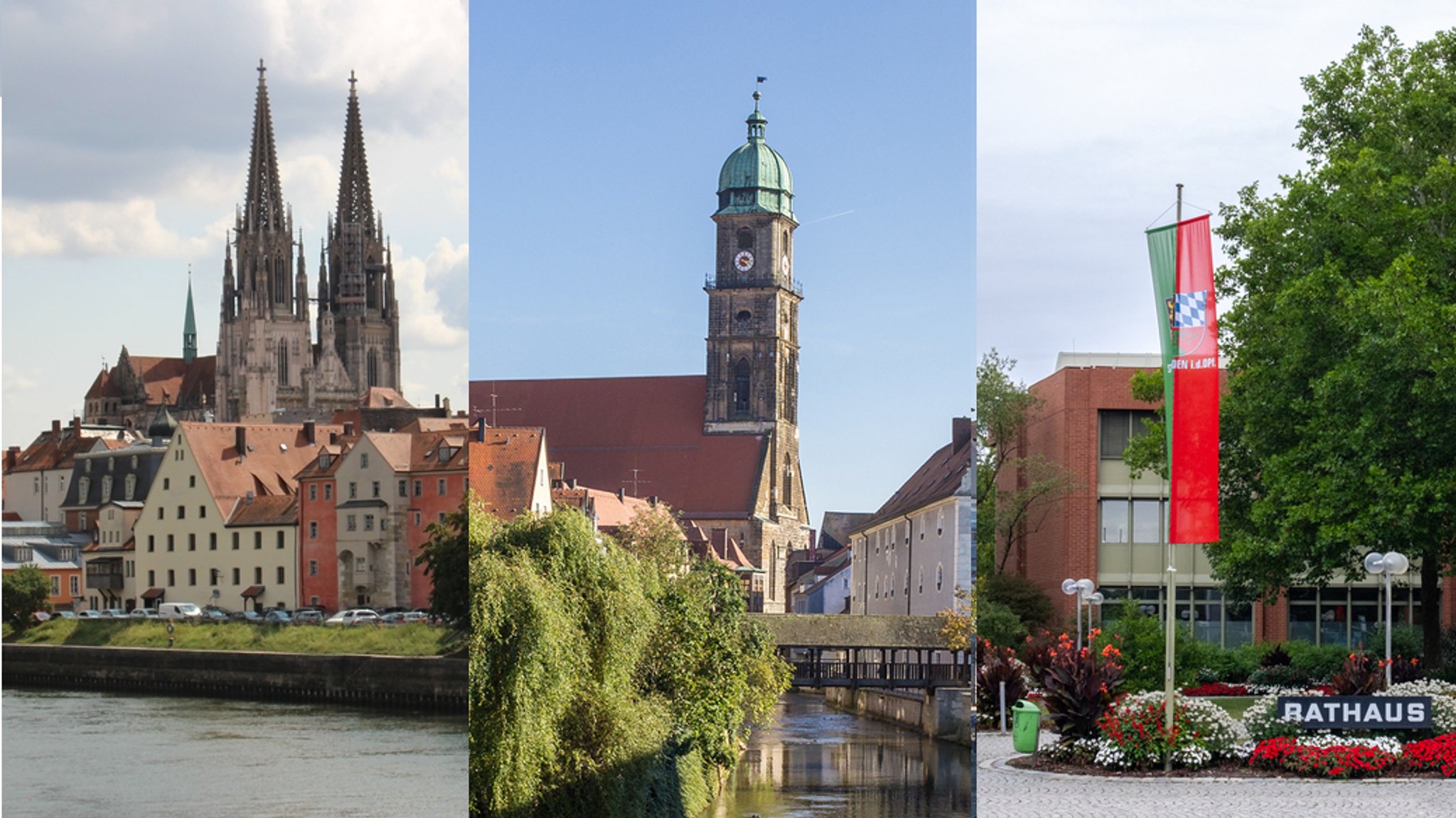 Regensburg, Amberg und Weiden.
