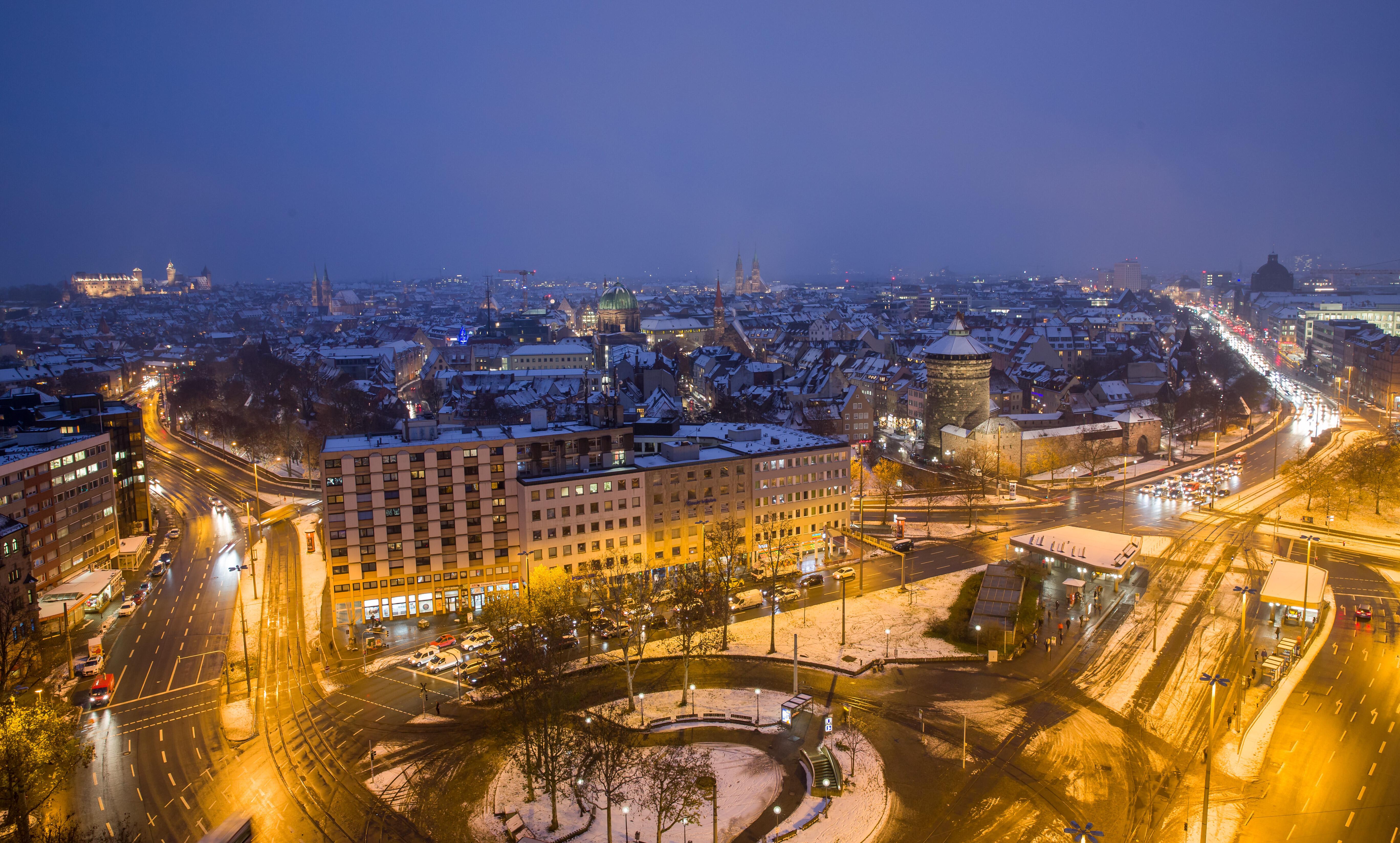 Nürnberger Innenstadt.