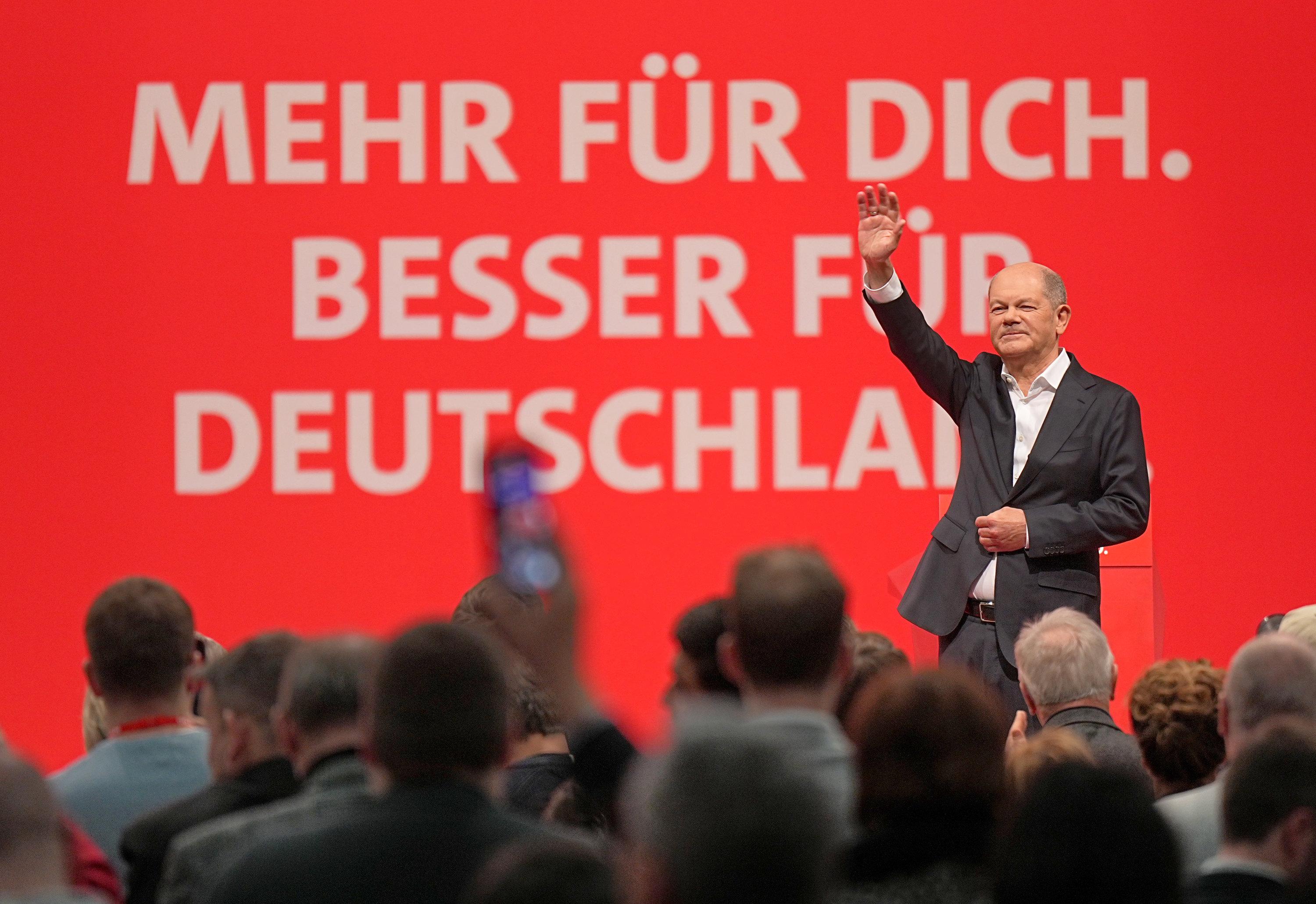 Olaf Scholz ist offiziell Kanzlerkandidat der SPD.