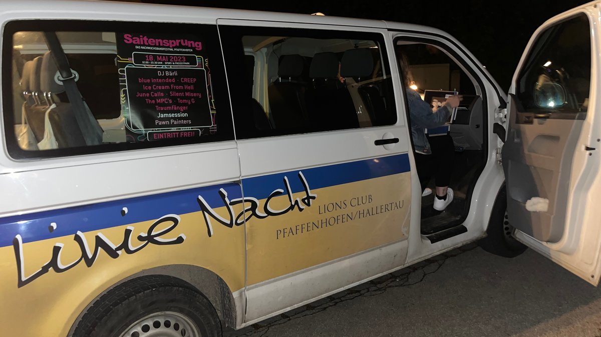 Taxi-Service auf dem Land: Für einen Euro durch die Nacht