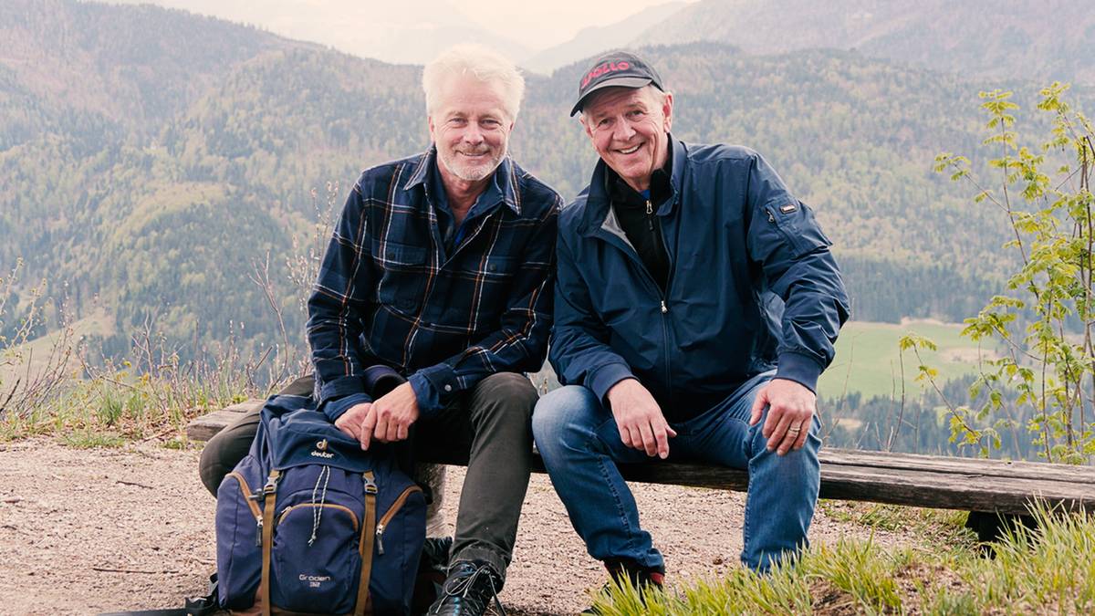 Mit Werner Schmidbauer Gipfeltreffen