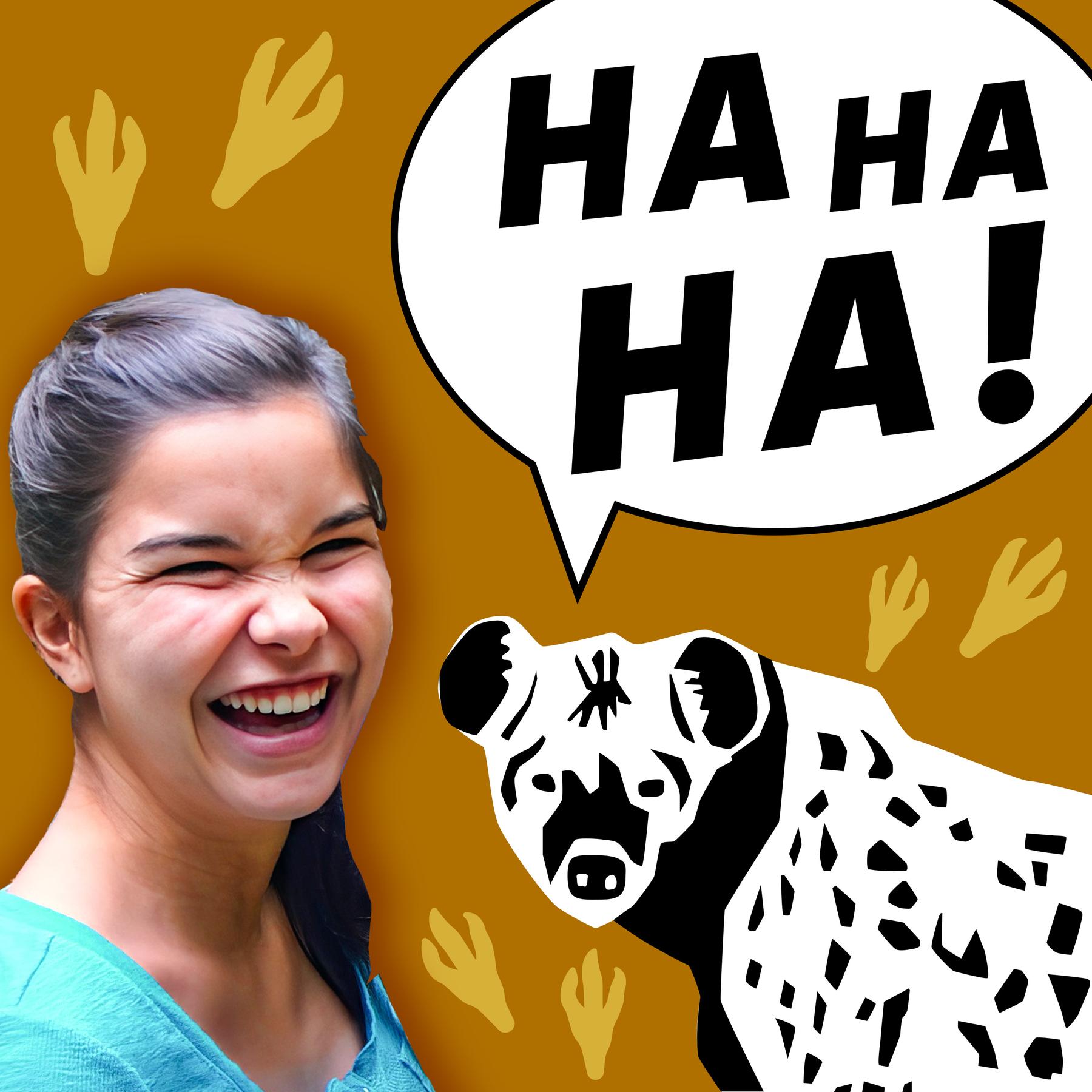 Hyäne erzählt einen Witz: Raben